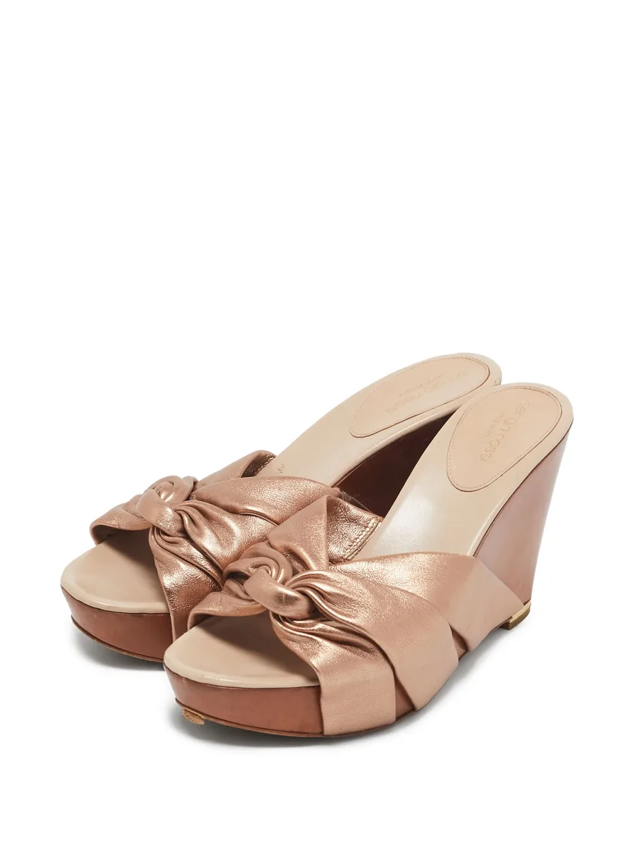 110mm leather sandals 6