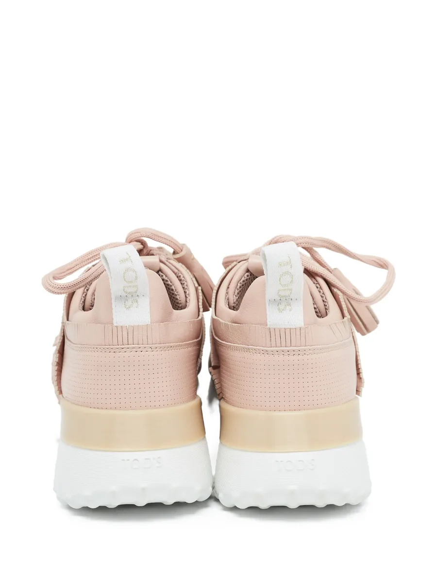 leather lace-up sneakers 7
