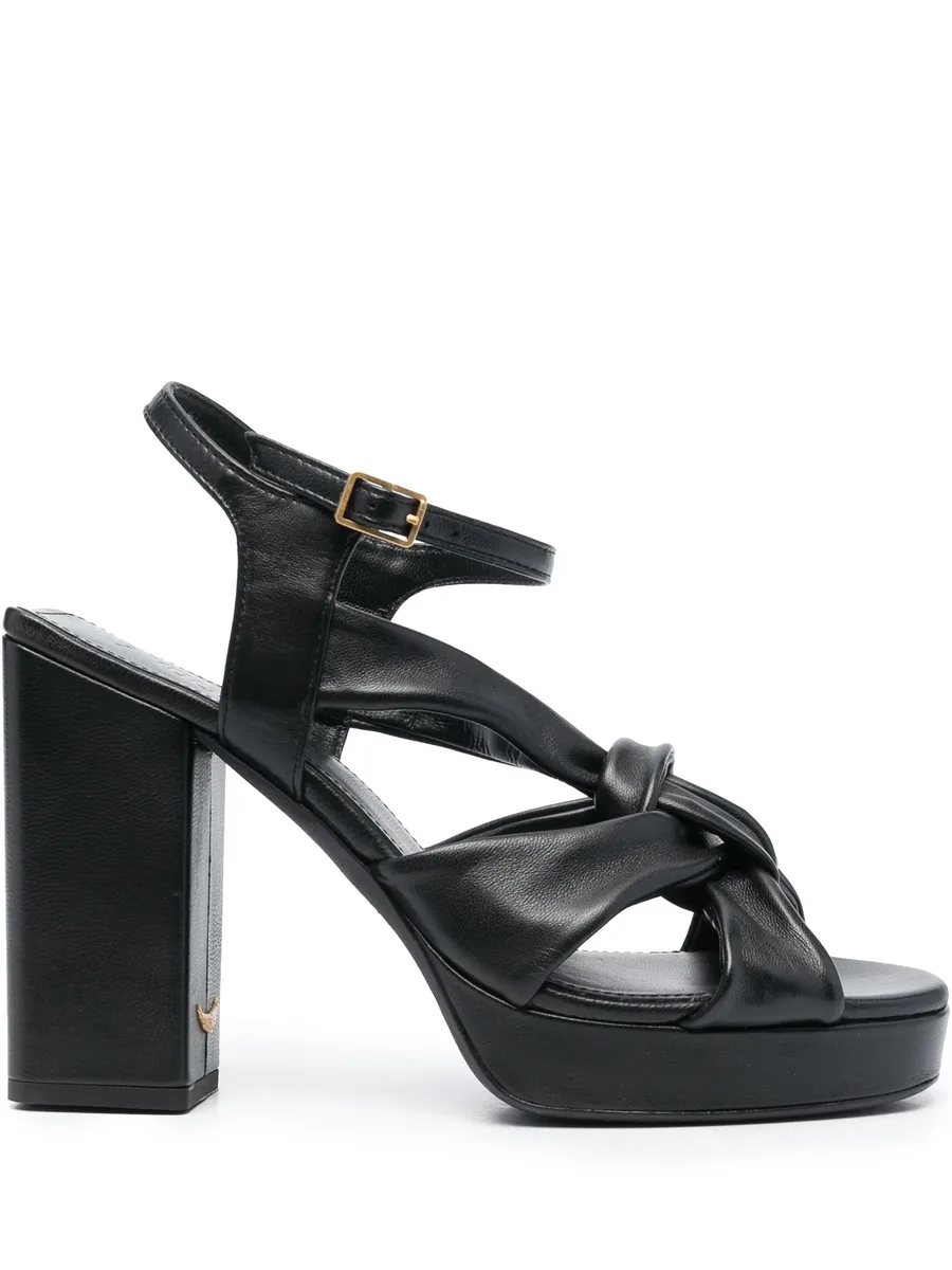 Forget Me Knot leather sandals 2