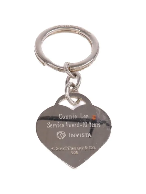 Return to Tiffany Heart Tag keychain