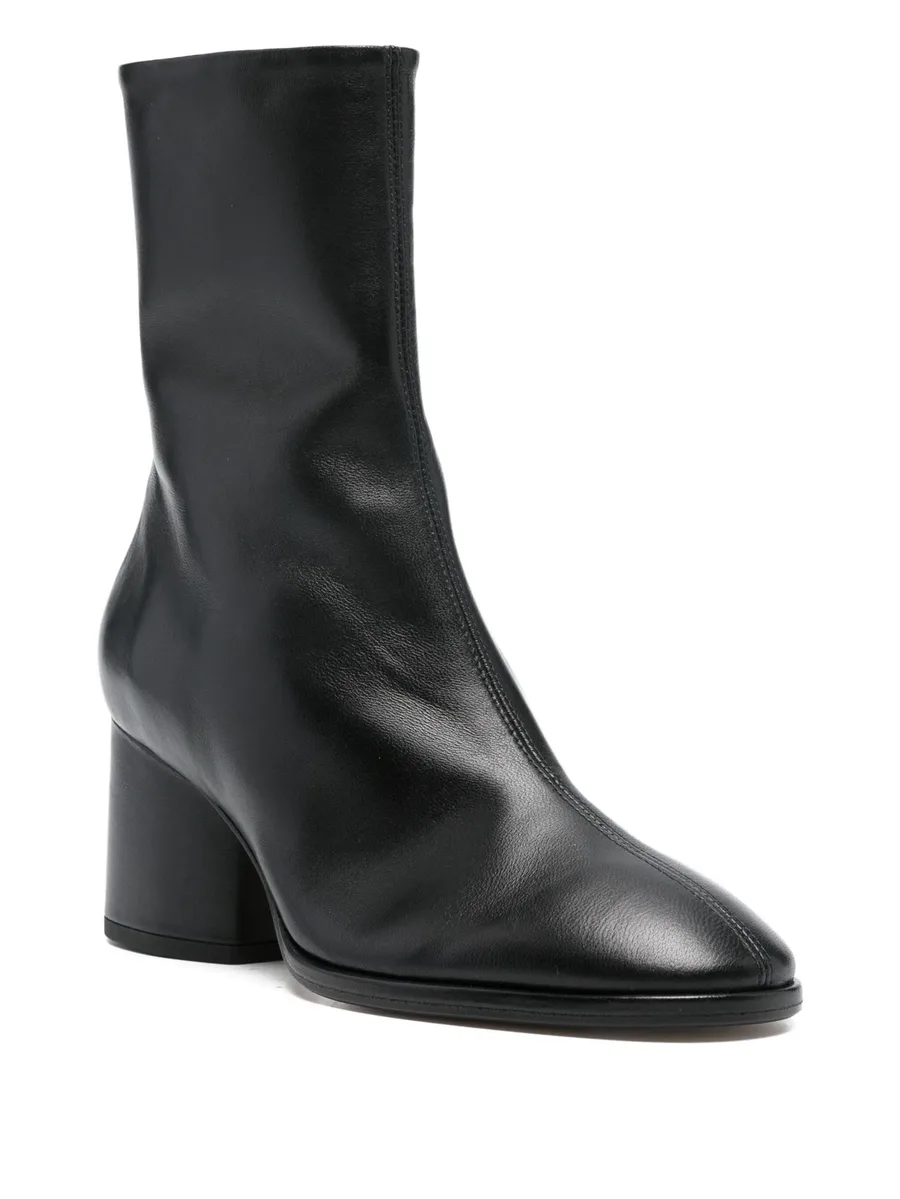 65mm leather ankle boots 4