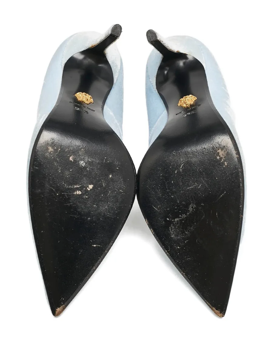 110mm velvet pumps 5