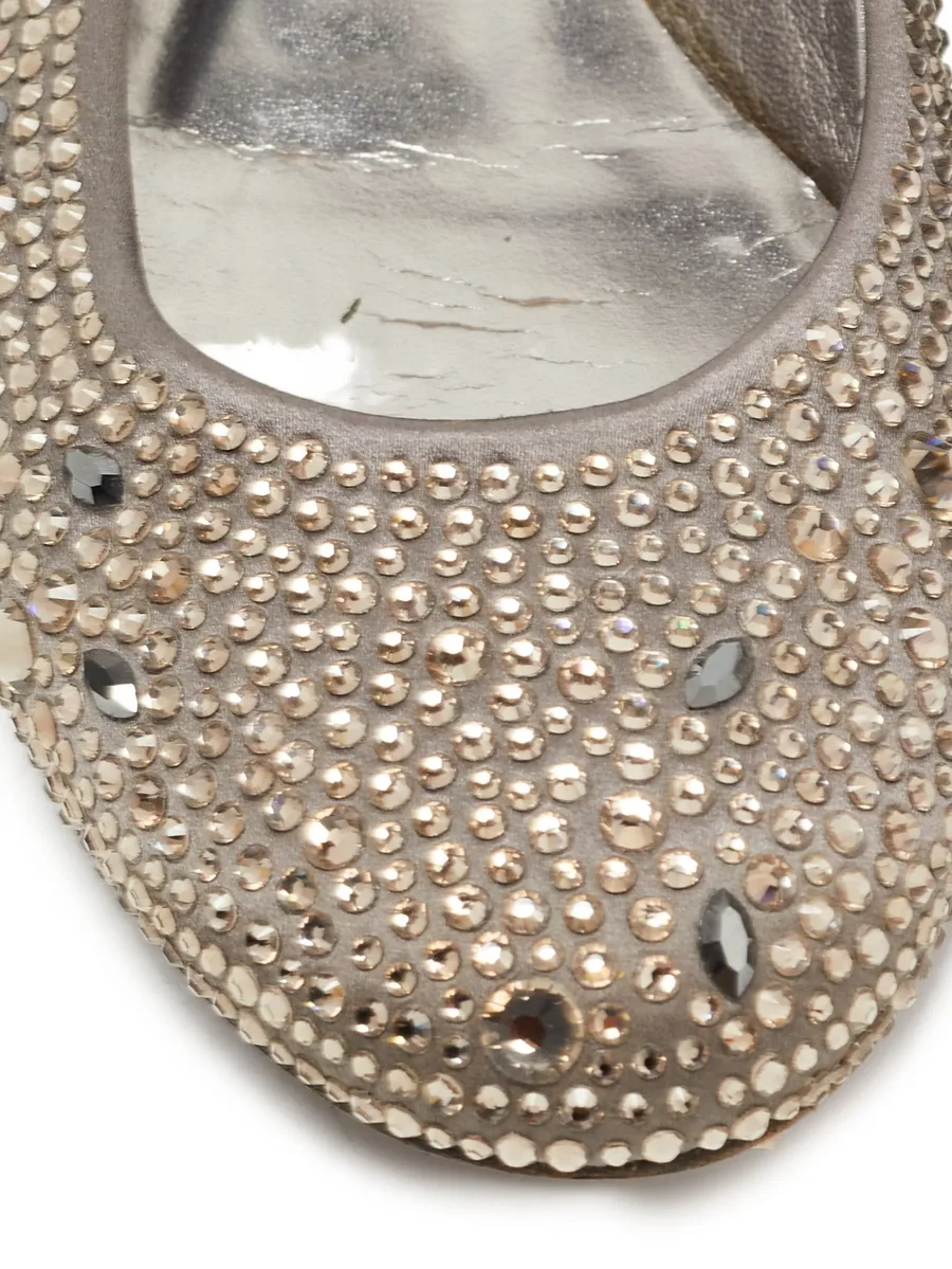 crystal-embellishment ballet flats 12