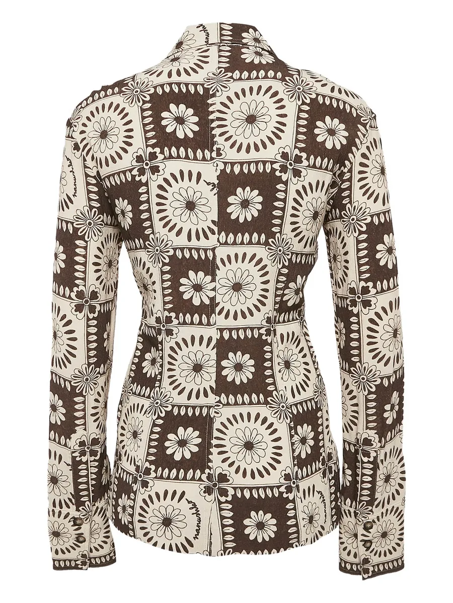 floral cutout blouse 4