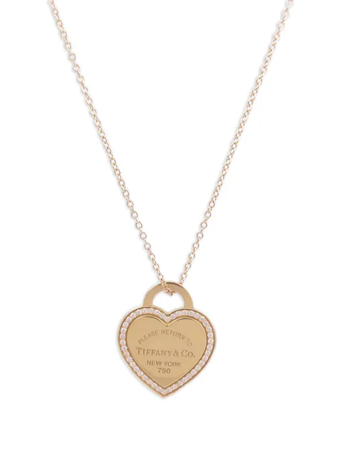 Return to Tiffany diamond necklace