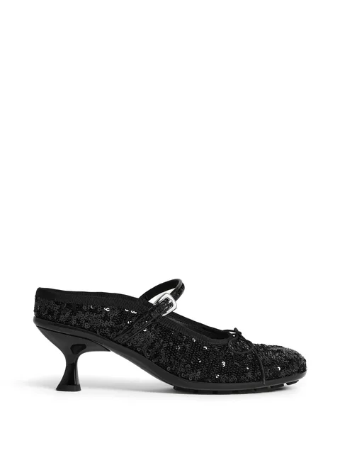 sequin-embellishment pumps