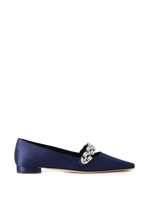 Tamolflat point-toe pumps