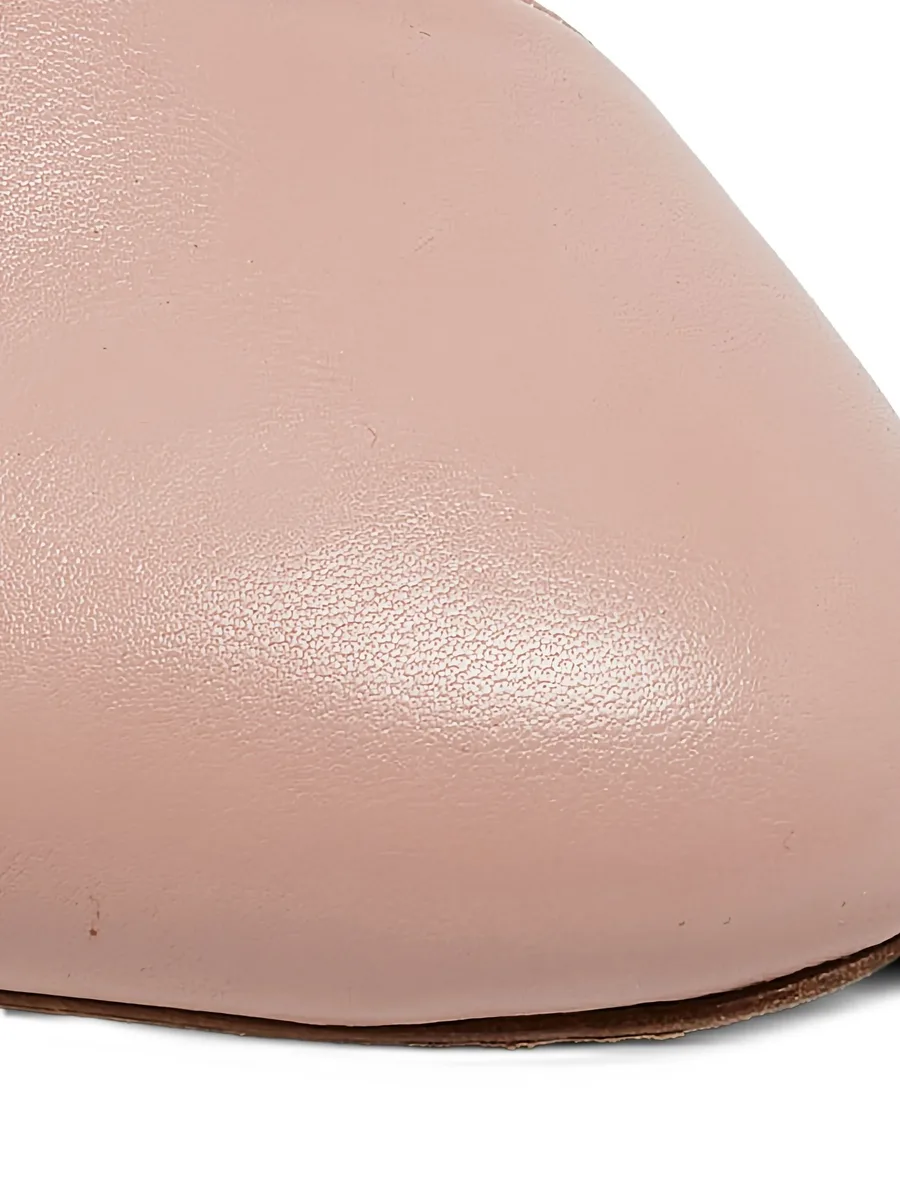 x Roksanda 2024 100mm rope-tie leather pumps 9