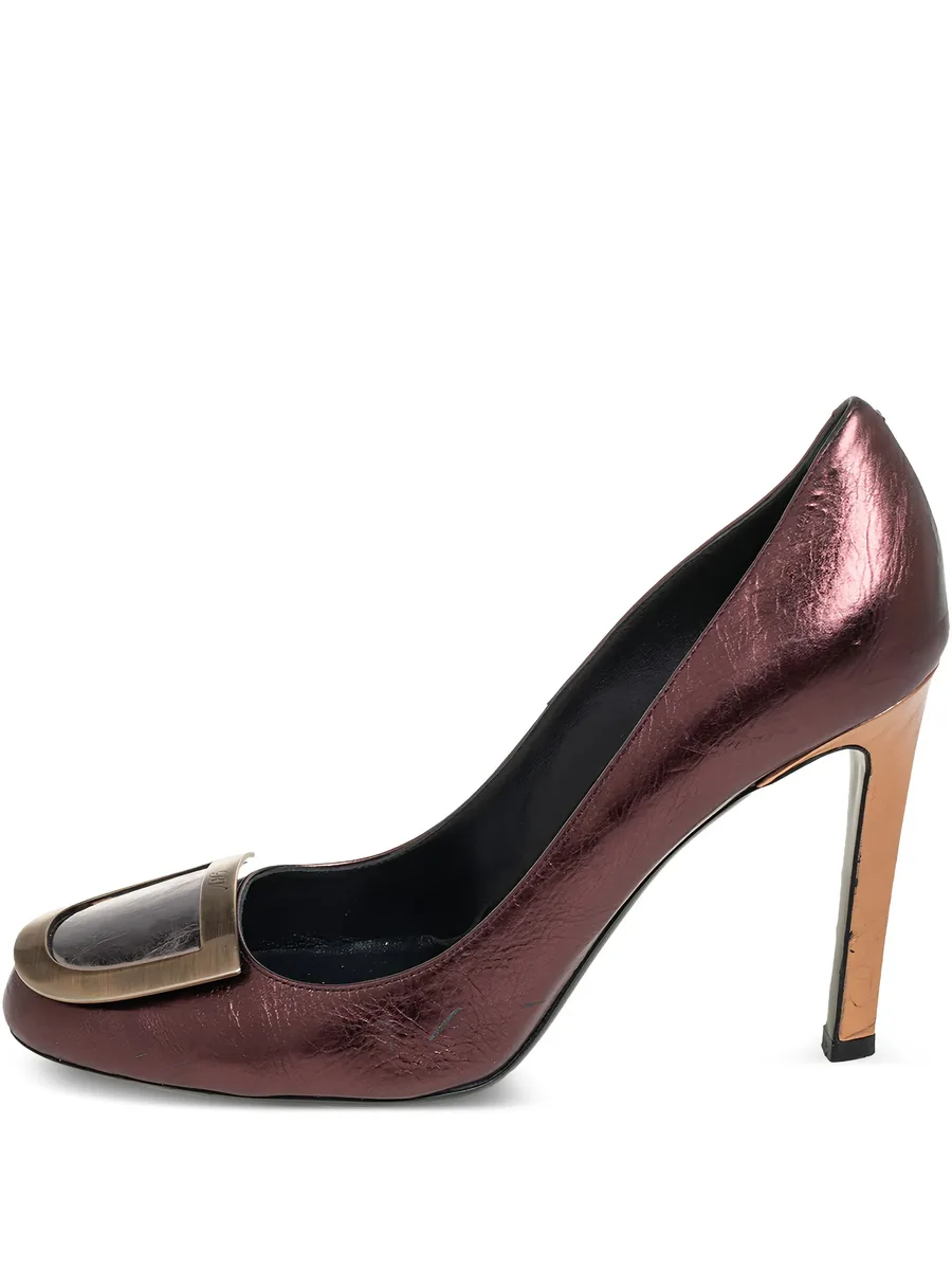 pre-owned 100mm Ecusson pumps 2