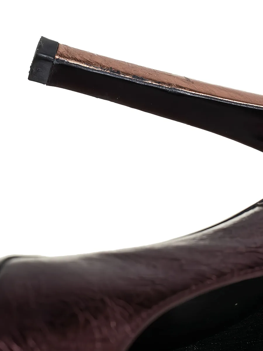 pre-owned 100mm Ecusson pumps 9