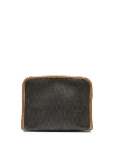 20th Century Honeycomb Coated Canvas pouch