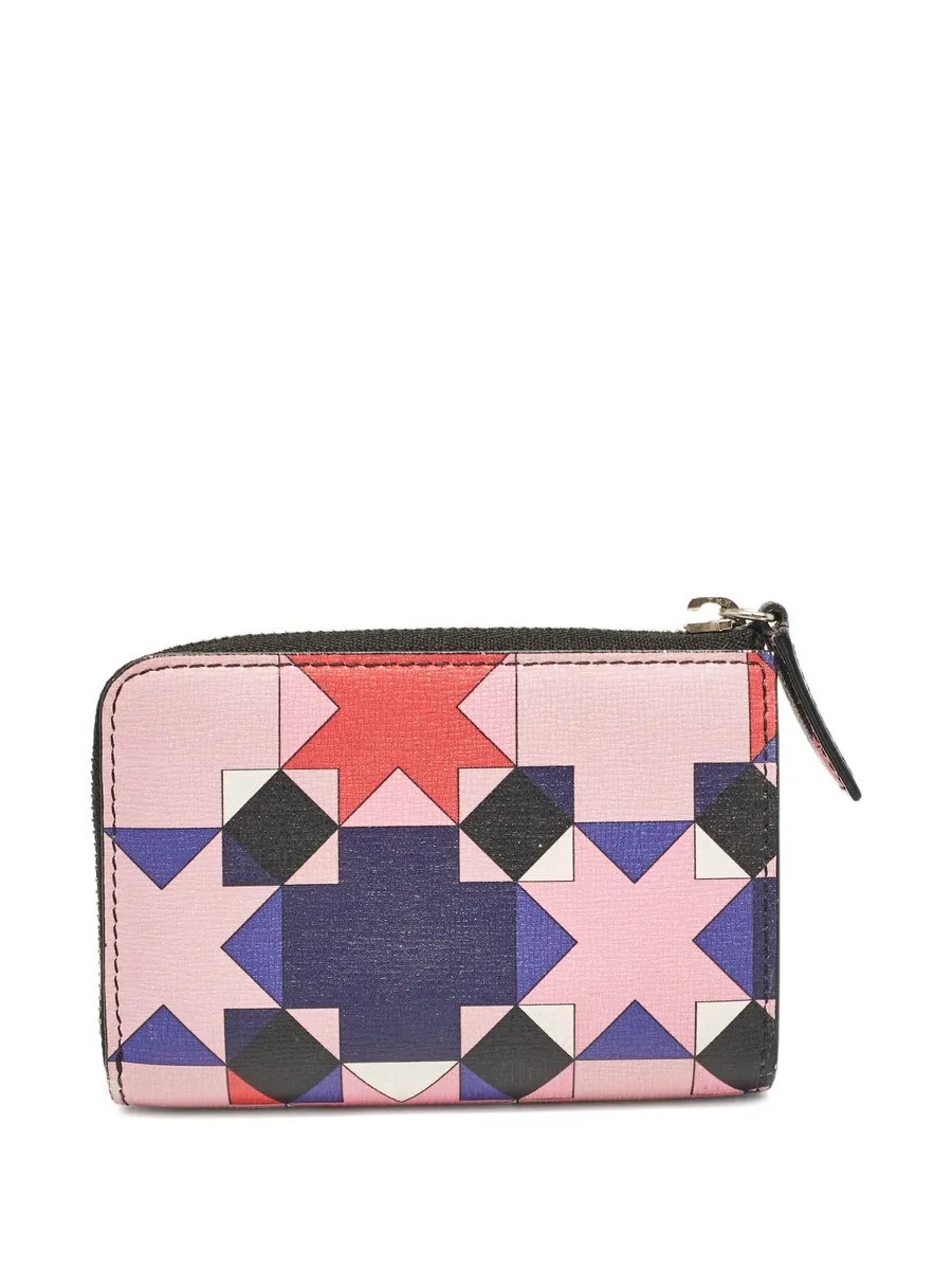 geometric-print wallet 3