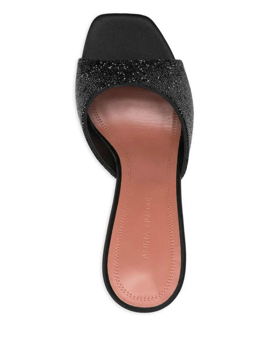 95mm Lupita crystal-embellished sandals 8