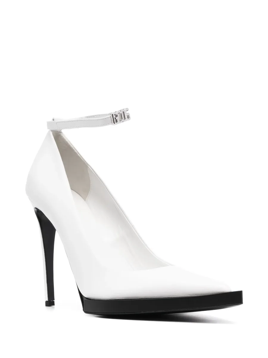 110mm pointed leather pumps 4