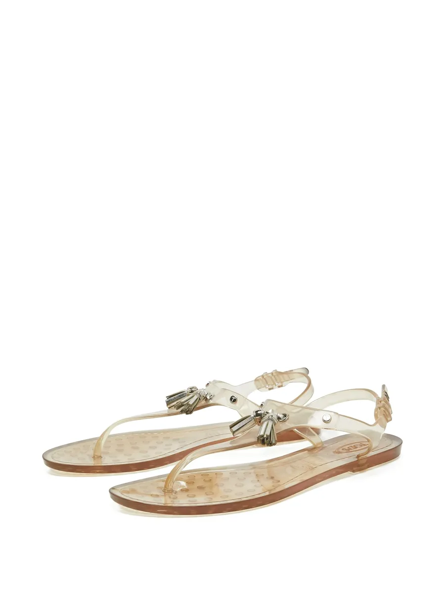 pre-owned tassel-embellished sandals 6