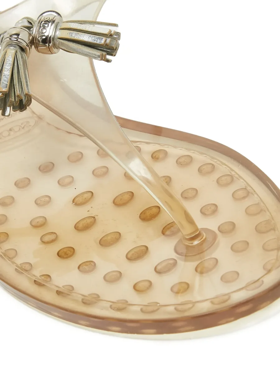 pre-owned tassel-embellished sandals 12