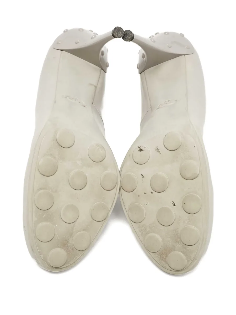 studded heeled pumps 8