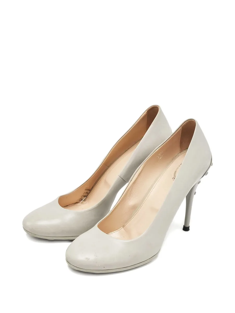 studded heeled pumps 13