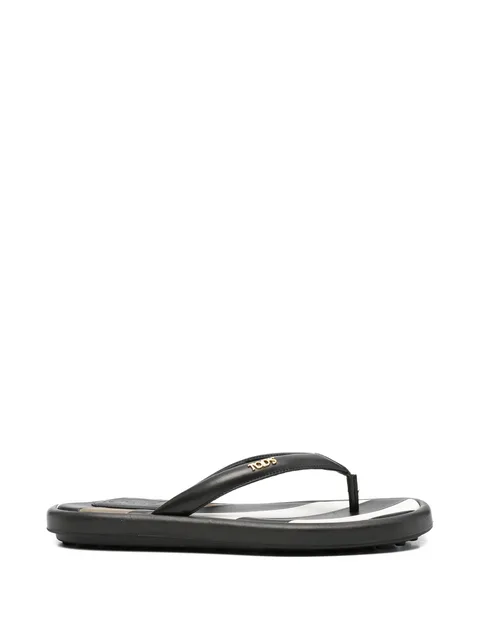 logo thong sandals