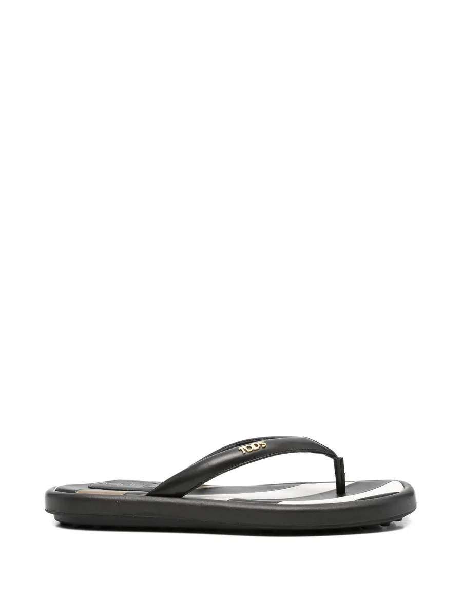 logo thong sandals 1