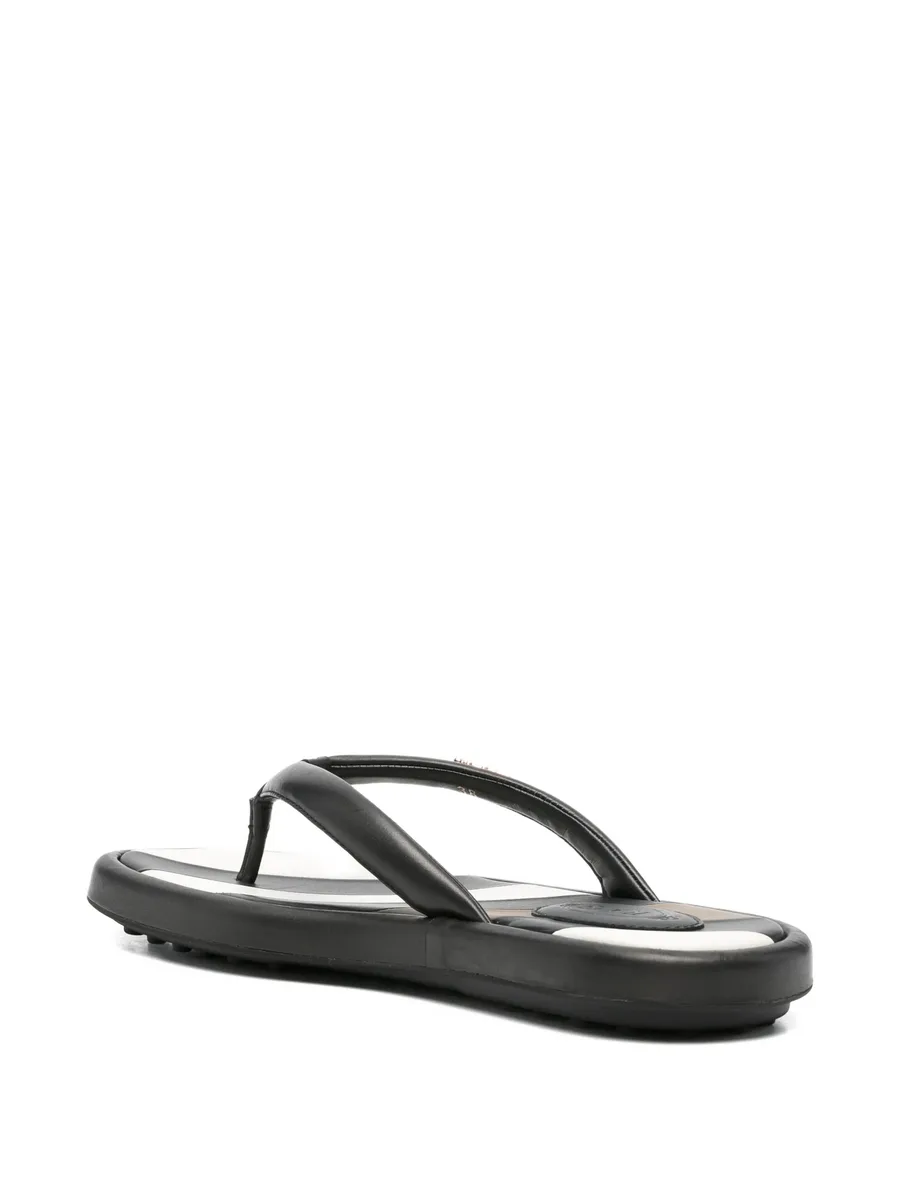 logo thong sandals 6