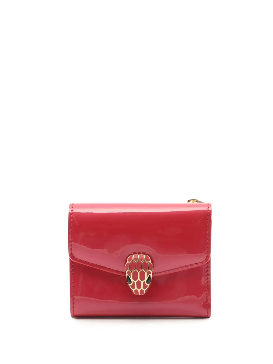 2010-2026 Patent Leather Serpenti Forever Bi-fold Wallet small wallets 2