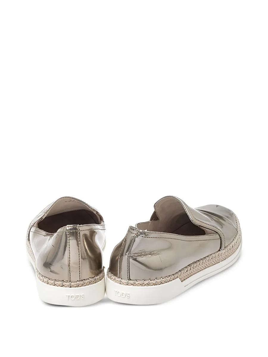 patent~leather slip-on sneakers 5