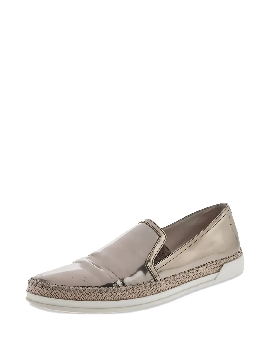 patent~leather slip-on sneakers 8