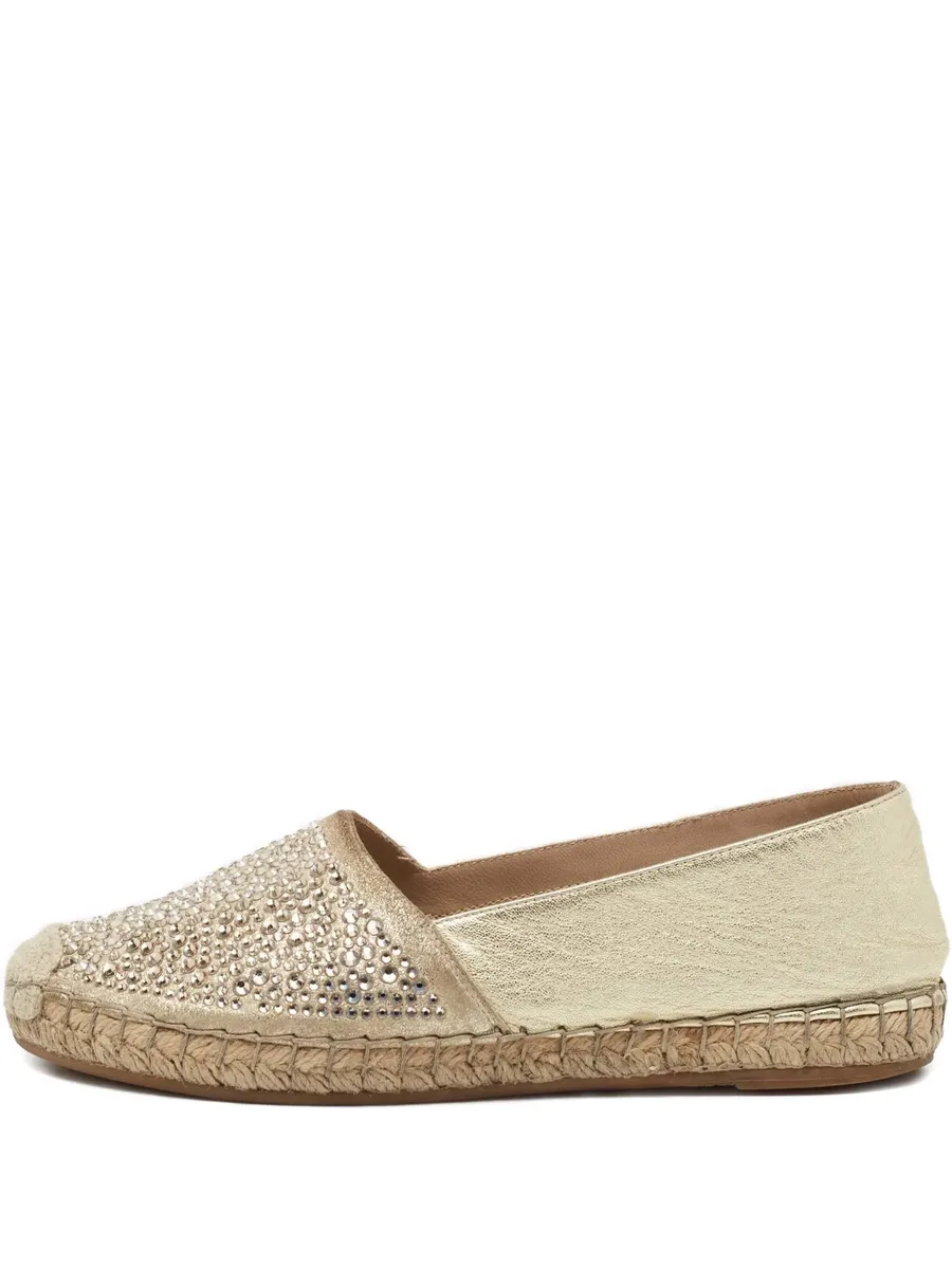 2024 Crystal Embellishment Espadrille 2