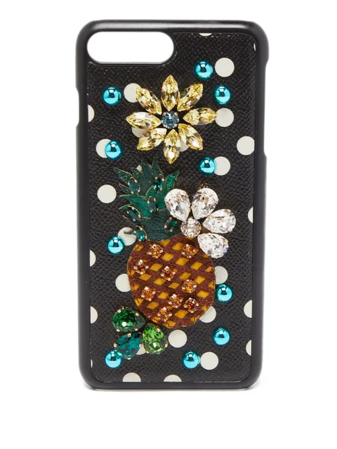 Crystal Pineapple iPhone 7 phone cover