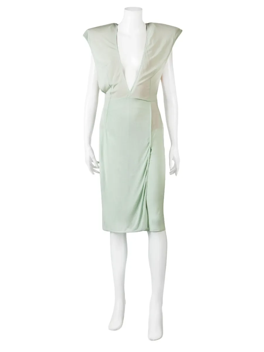 V-neck dress 4