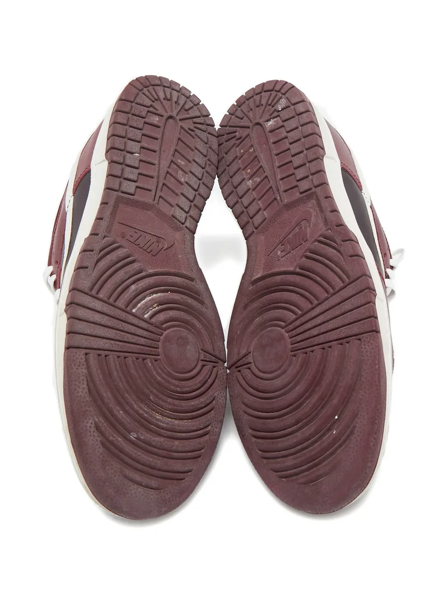 Dunk low leather sneakers 5