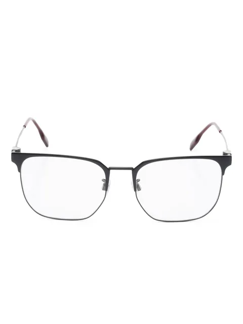 2010 rectangle-frame glasses