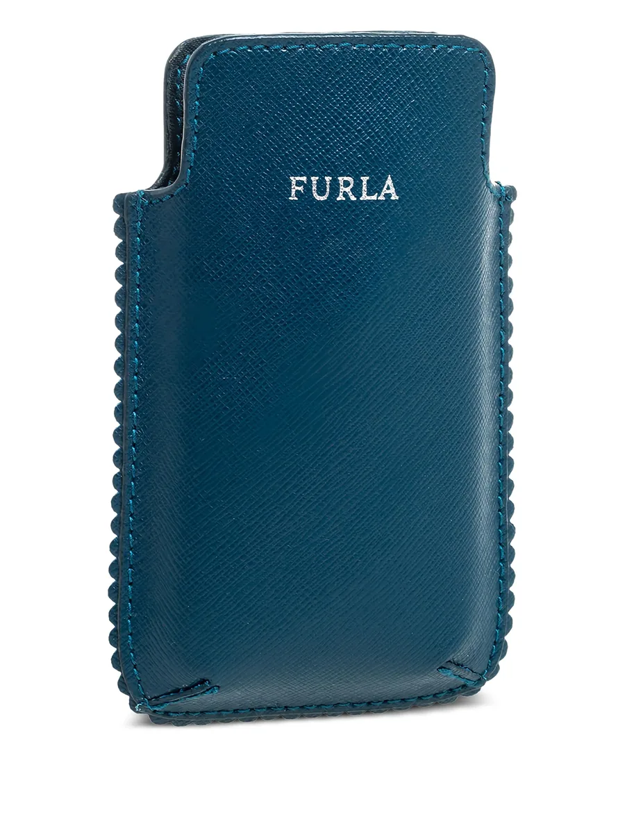 leather scalloped-edge phone case 3