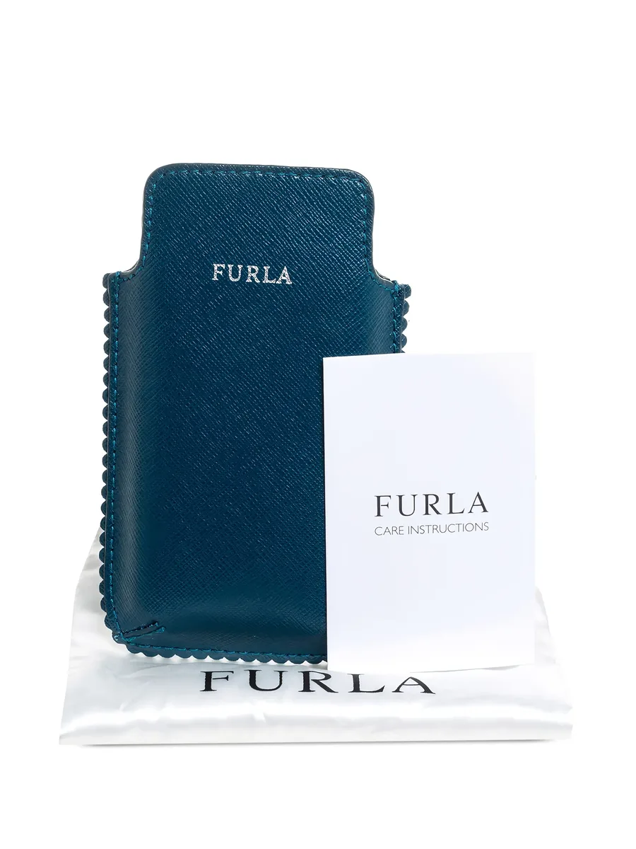 leather scalloped-edge phone case 7