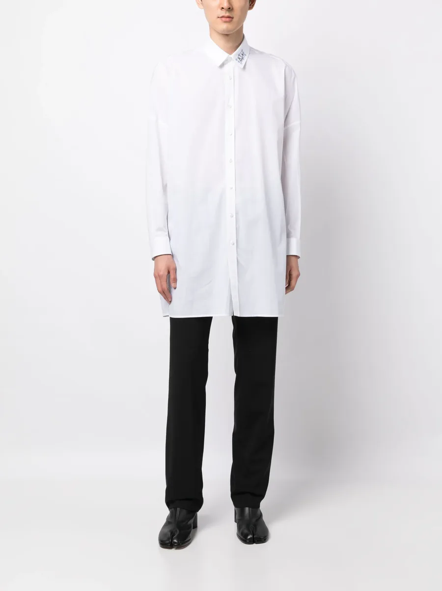 logo-print long-sleeve shirt 4
