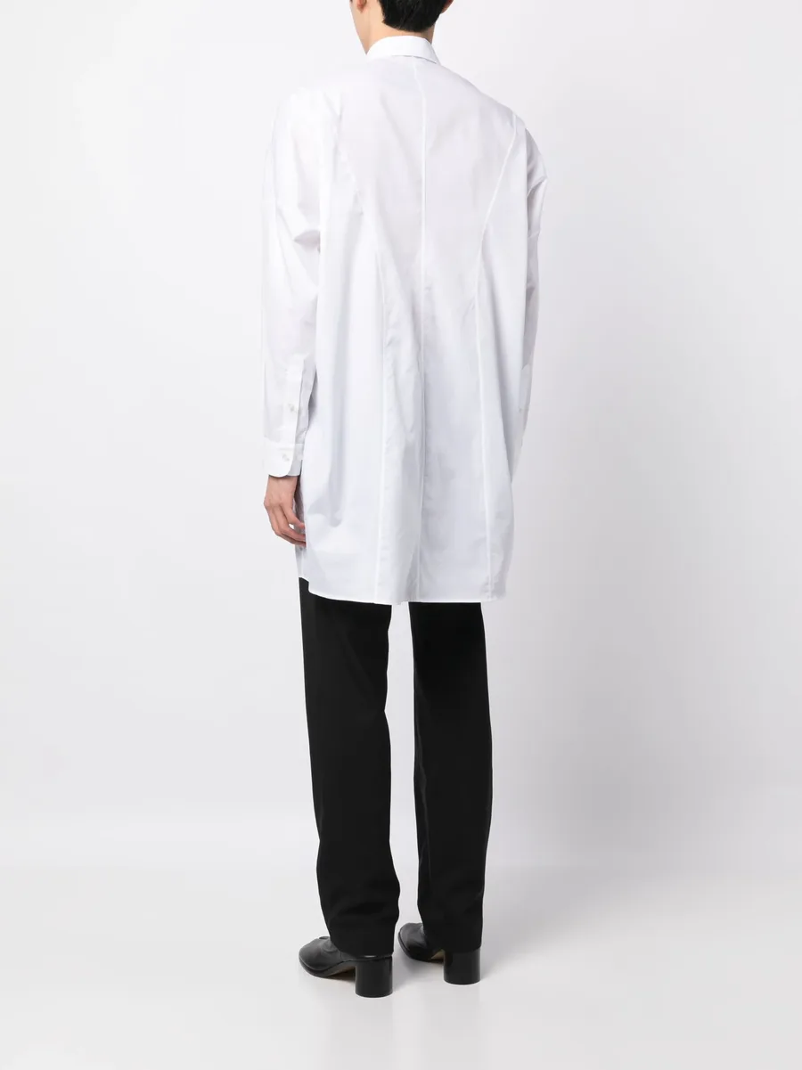 logo-print long-sleeve shirt 8