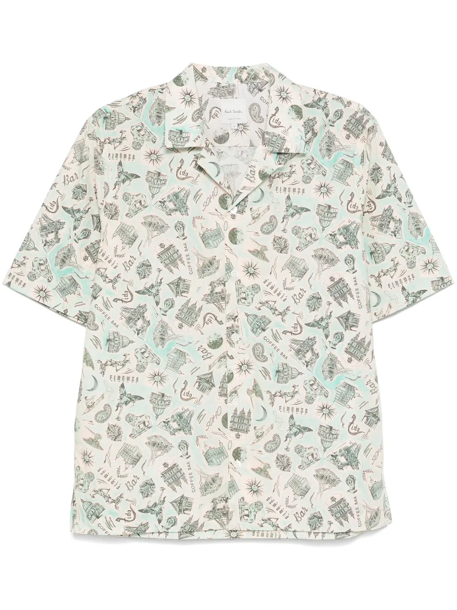 graphic-print shirt 2