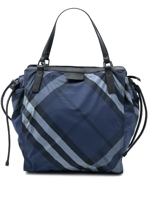 сумка-тоут Nylon Buckleigh в клетку Supernova Check (2000-2017 годы)