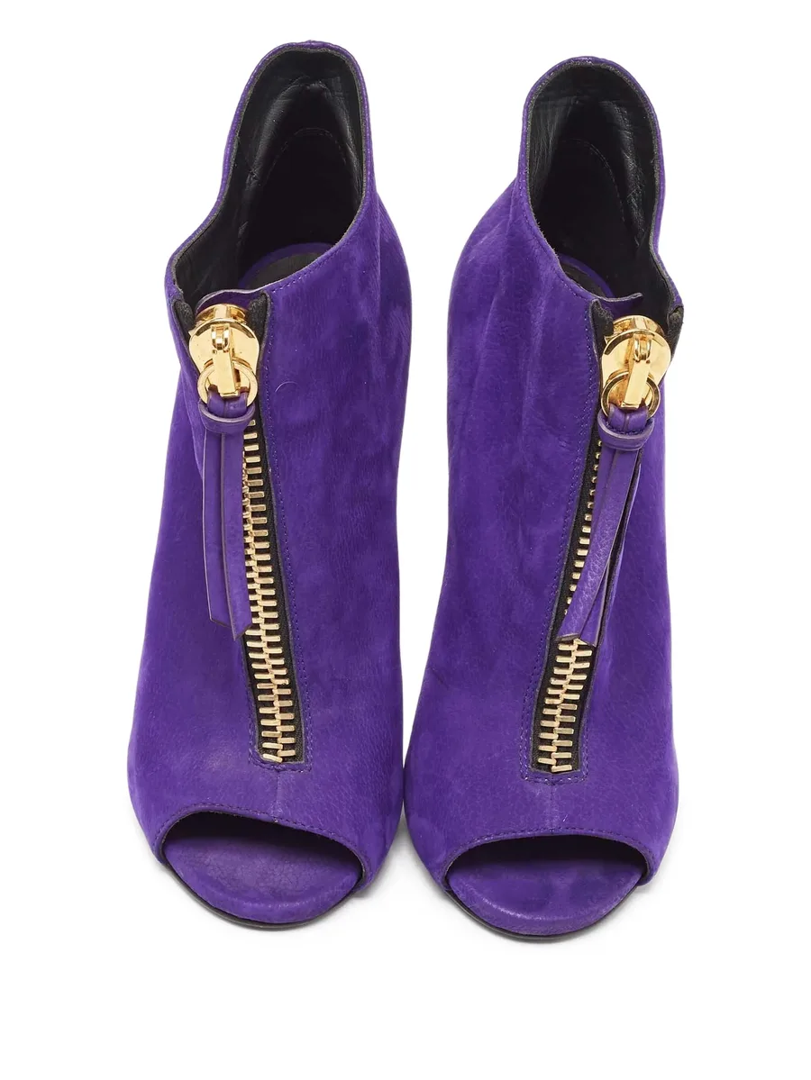 130mm leather ankle boots 7