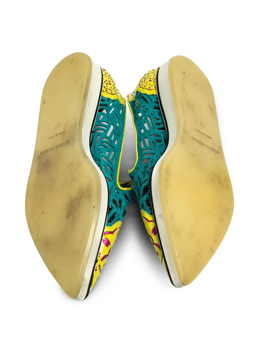 leather slip-on sneakers 9