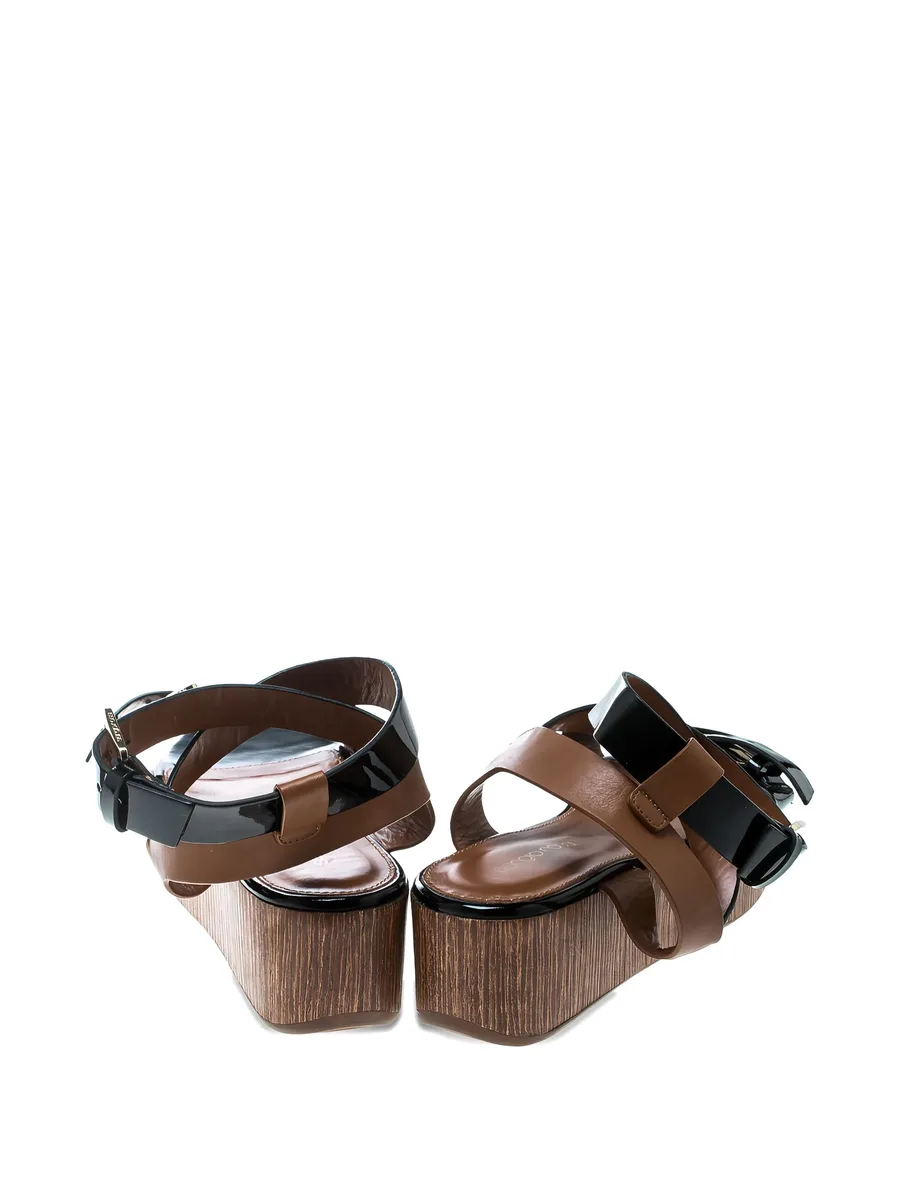 45mm platform heeled sandals 6