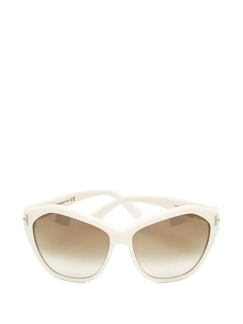 butterfly-frame sunglasses