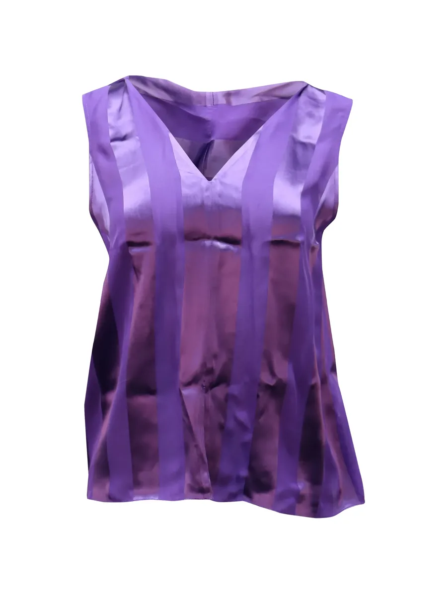 блузка Gwenda без рукавов с завязками 2