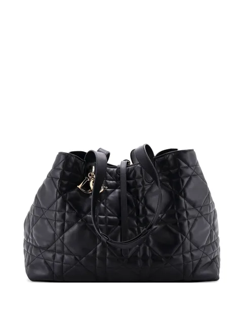 стеганая сумка-тоут Toujours Macrocannage Quilt Calfskin Large