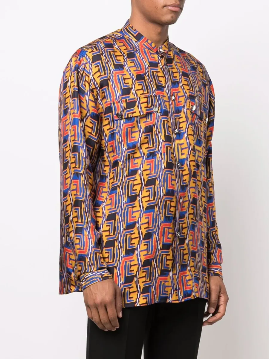 graphic-print shirt 6