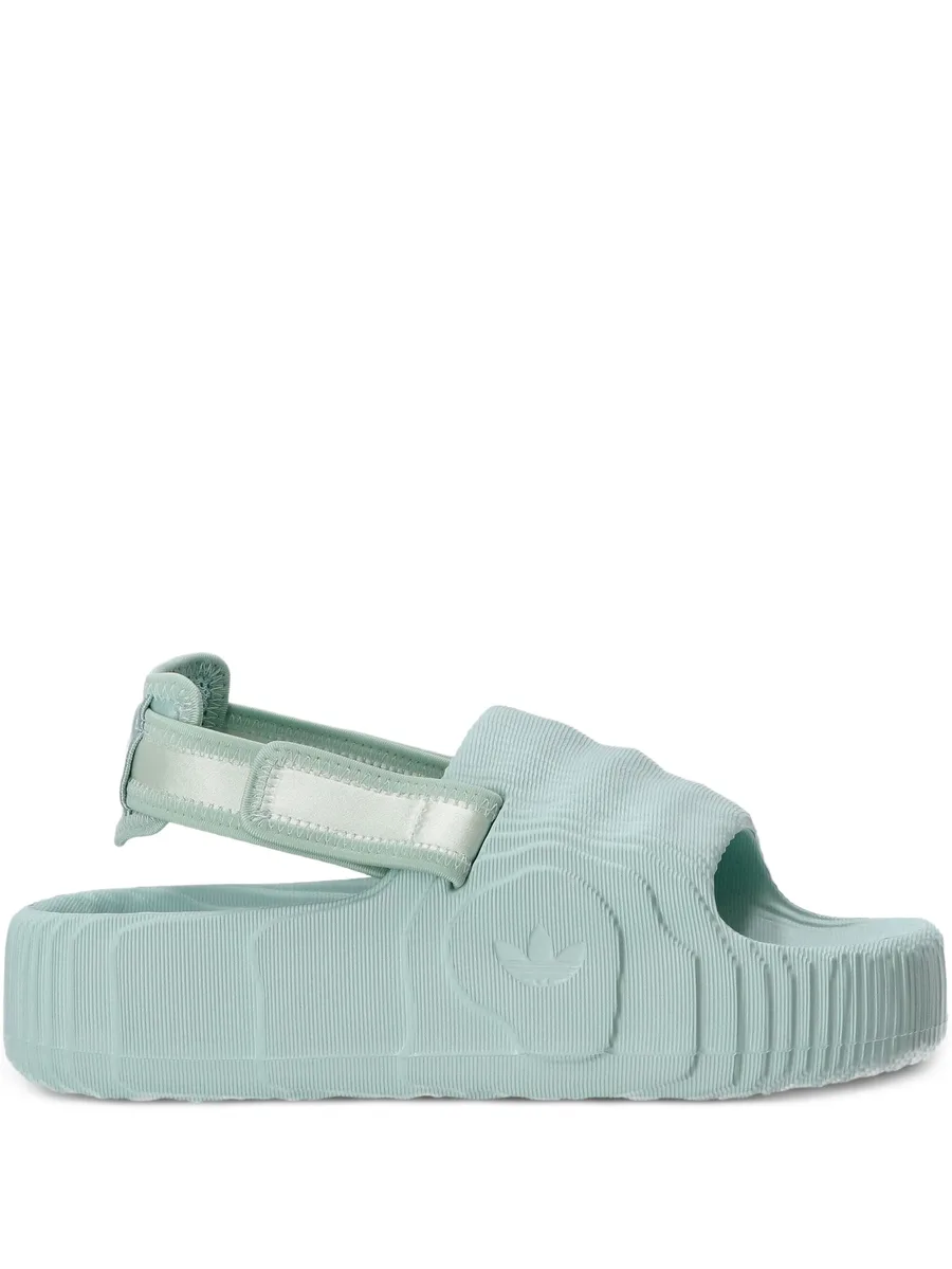 Adilette textured slingback sandals 2