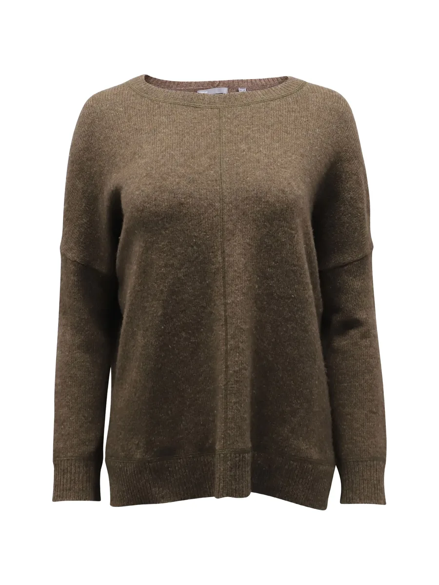 свитер с воротником в рубчик 1