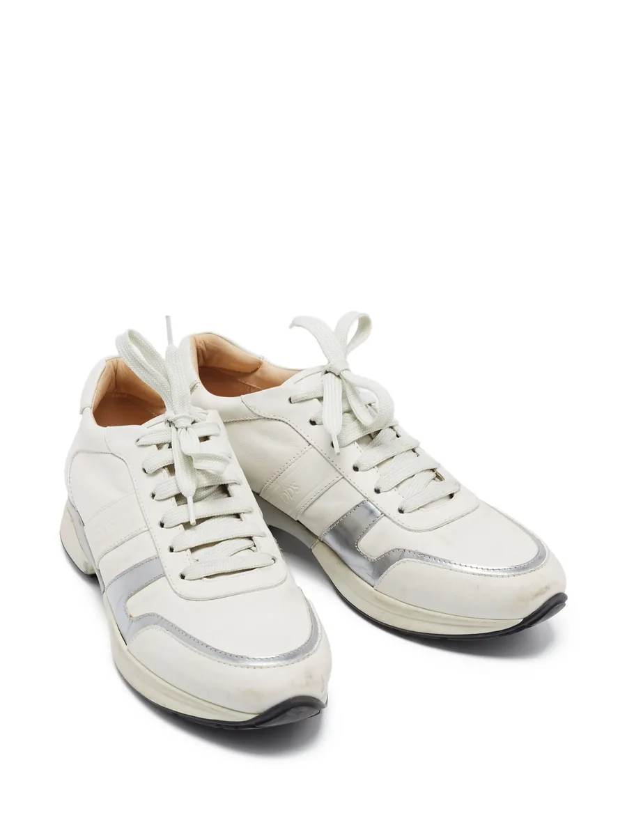 pre-owned panelled trainers 13