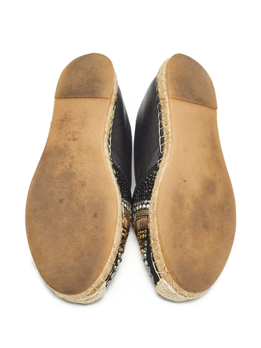 crystal-embellished espadrilles 7